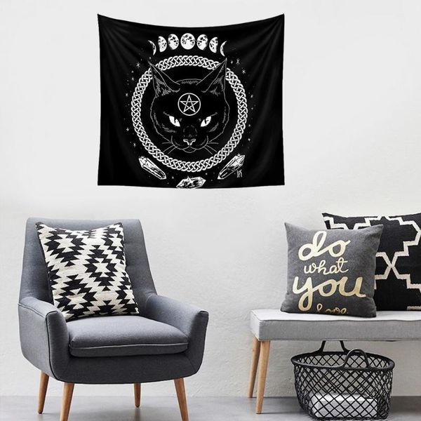 tapestries black tapestry cat flower rose wall hanging coven carpet tarot ouija witchcraft boho home decor
tapestries black tapestry cat flower rose wall hanging coven carpet tarot ouija witchcraft boho home decor