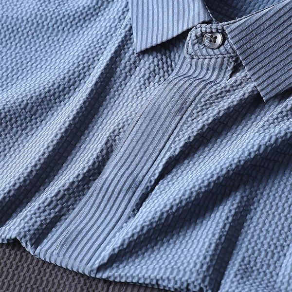 men's tracksuits 2021 seamless rubber lapel t-shirt summer light, thin, breathable, four-side elastic business casual short-sleeved p, Gray
men's tracksuits 2021 seamless rubber lapel t-shirt summer light, thin, breathable, four-side elastic business casual short-sleeved p, Gray