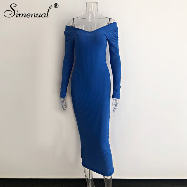 knit off shoulder maxi dresses for women long sleeve bodycon skinny fashion solid long dress spring club clothing, White;black
knit off shoulder maxi dresses for women long sleeve bodycon skinny fashion solid long dress spring club clothing, White;black