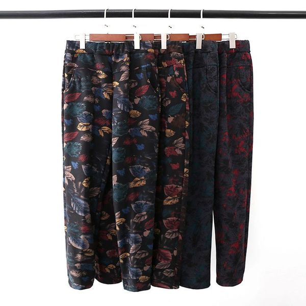 women's leggings winter thicken plush women thick straight pants female high waist outer wear warm fleece elastic trousers x881, Black
women's leggings winter thicken plush women thick straight pants female high waist outer wear warm fleece elastic trousers x881, Black