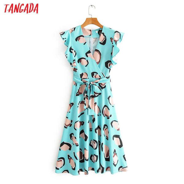 tangada women floral print chiffon dress v neck short sleeve summer females sundress with slash 2f70 210609, Black;gray
tangada women floral print chiffon dress v neck short sleeve summer females sundress with slash 2f70 210609, Black;gray