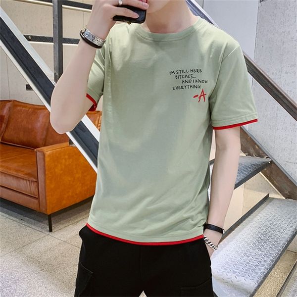 summer men round collar thin with short sleeve t-shirt men's clothing han edition cultivate one's morality men half sleeve shirt 2, White;black
summer men round collar thin with short sleeve t-shirt men's clothing han edition cultivate one's morality men half sleeve shirt 2, White;black