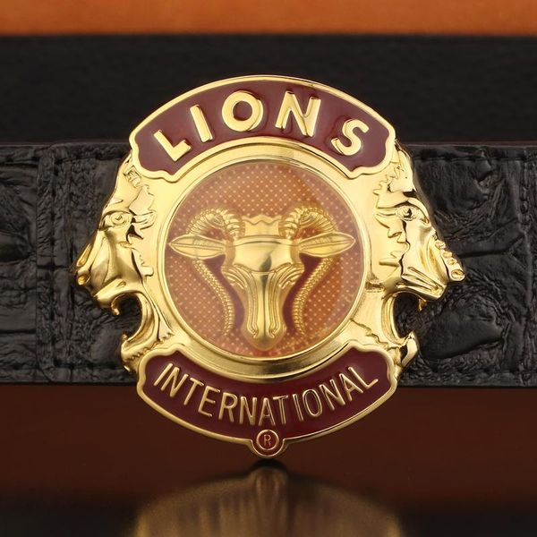 belts brass lions buckle wide belt for men genuine leather male waist strap white cowboy waistband jeans, Black;brown
belts brass lions buckle wide belt for men genuine leather male waist strap white cowboy waistband jeans, Black;brown
