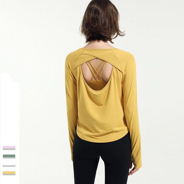 yoga outfit back open sport workout long sleeve shirts women loose quick dry fitness athletic gym with thumb hole
yoga outfit back open sport workout long sleeve shirts women loose quick dry fitness athletic gym with thumb hole