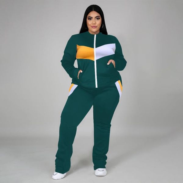 plus size tracksuits pants set 3xl 4xl 5xl tracksuit women patchwork street wear o neck zipper clothing wholesale drop, Black
plus size tracksuits pants set 3xl 4xl 5xl tracksuit women patchwork street wear o neck zipper clothing wholesale drop, Black