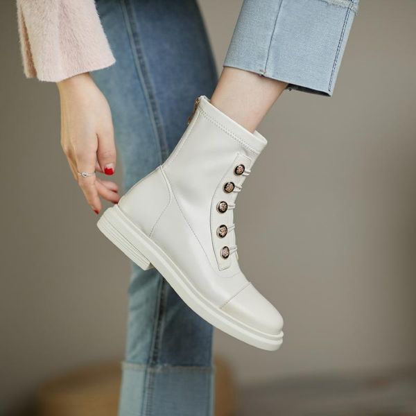 boots 2021 winter soft-soled women's casual short badge plus velvet warm flat shoes zapatos para mujer, Black
boots 2021 winter soft-soled women's casual short badge plus velvet warm flat shoes zapatos para mujer, Black