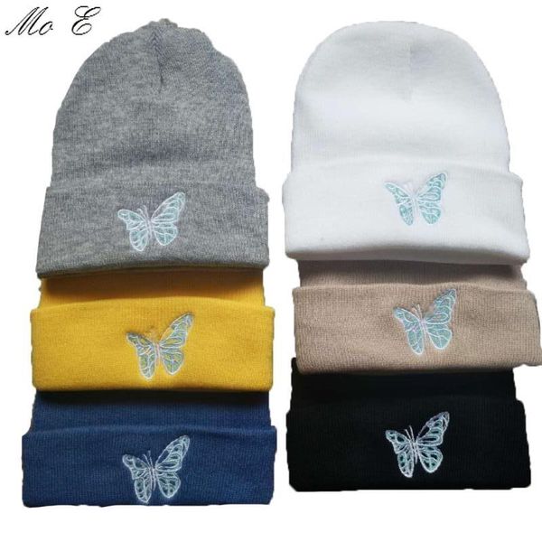 beanie/skull caps warm autumn women hat beautiful butterfly embroidery skullies & beanies, Blue;gray
beanie/skull caps warm autumn women hat beautiful butterfly embroidery skullies & beanies, Blue;gray