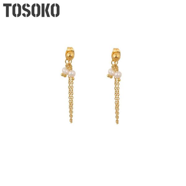 dangle & chandelier tosoko stainless steel jewelry freshwater pearl tassel earrings elegant women's fashion multiple wear bsf294, Silver
dangle & chandelier tosoko stainless steel jewelry freshwater pearl tassel earrings elegant women's fashion multiple wear bsf294, Silver
