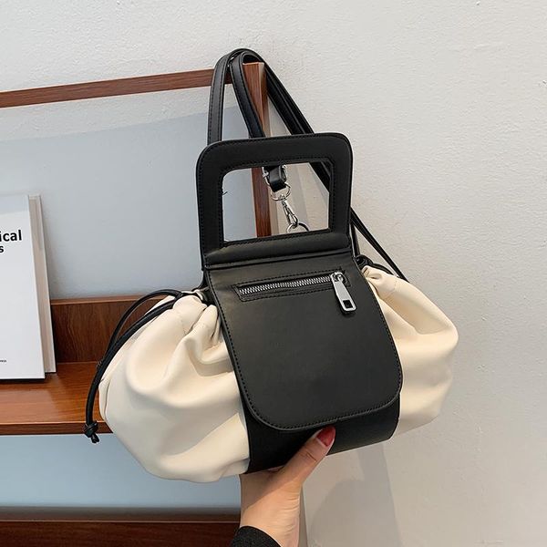 evening bags contrast color pleated large tote bag 2021 fashion pu leather women's designer handbag shoulder messenger
evening bags contrast color pleated large tote bag 2021 fashion pu leather women's designer handbag shoulder messenger