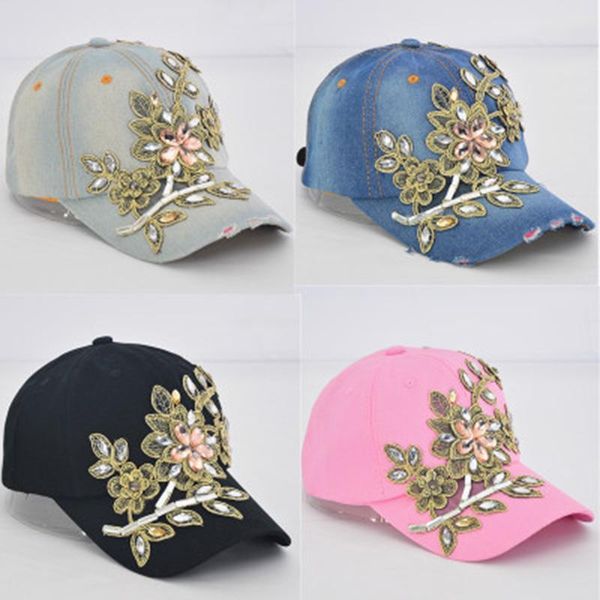ball caps women's baseball cap diamond painting embroidery flower denim snapback hats jeans woman female cowboy summer sun stone hat, Blue;gray
ball caps women's baseball cap diamond painting embroidery flower denim snapback hats jeans woman female cowboy summer sun stone hat, Blue;gray