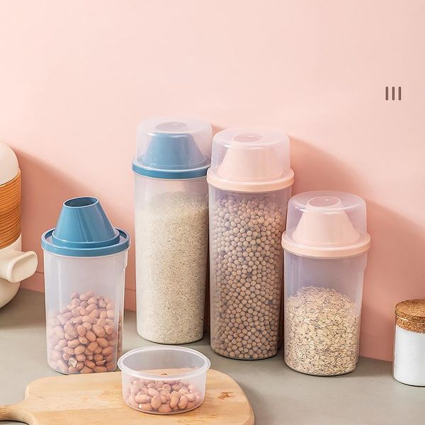 storage bottles & jars kitchen box cereal dispenser food container moisture proof sealed tank pet cat store organizer
storage bottles & jars kitchen box cereal dispenser food container moisture proof sealed tank pet cat store organizer