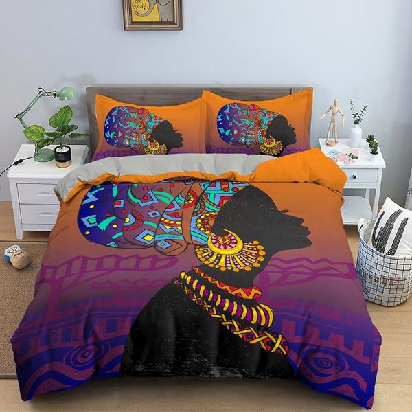 bedding sets ethnic style beautiful black woman duvet coverquilt/comforter cover with pillowcase king home textile 2/3pcs
bedding sets ethnic style beautiful black woman duvet coverquilt/comforter cover with pillowcase king home textile 2/3pcs