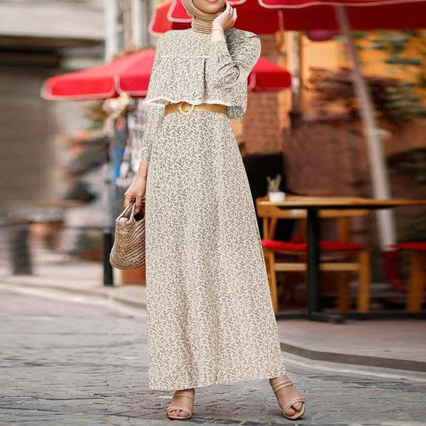 ethnic clothing zanzea women's muslim party jilbab kaftan robe floral printed casual long maxi shirt dress bohemian layered vestido, Red
ethnic clothing zanzea women's muslim party jilbab kaftan robe floral printed casual long maxi shirt dress bohemian layered vestido, Red