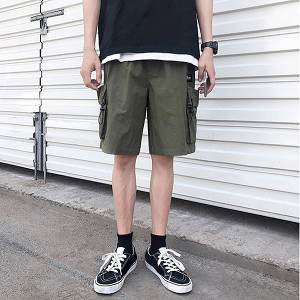 korean mens shorts cargo 2021 summer harajuku men streetwear casual pocket pants classic male short pants trouers, White;black
korean mens shorts cargo 2021 summer harajuku men streetwear casual pocket pants classic male short pants trouers, White;black