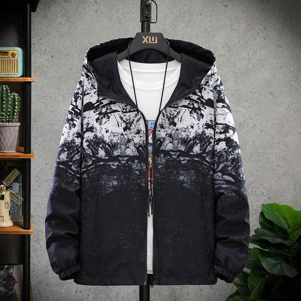men's jackets jacket 4 colors wear on both sides autumn fashion windproof hooded gradient clothing plus size 7xl, Black;brown
men's jackets jacket 4 colors wear on both sides autumn fashion windproof hooded gradient clothing plus size 7xl, Black;brown