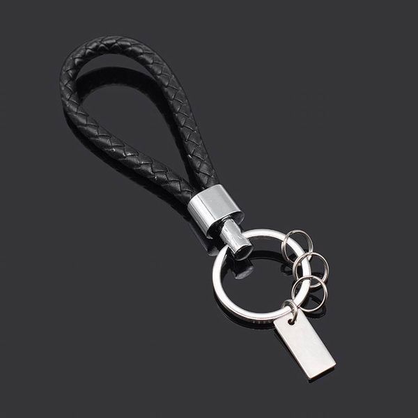 keychains car keychain creative leather rope braided key ring holder chain keyring auto accessories, Silver
keychains car keychain creative leather rope braided key ring holder chain keyring auto accessories, Silver