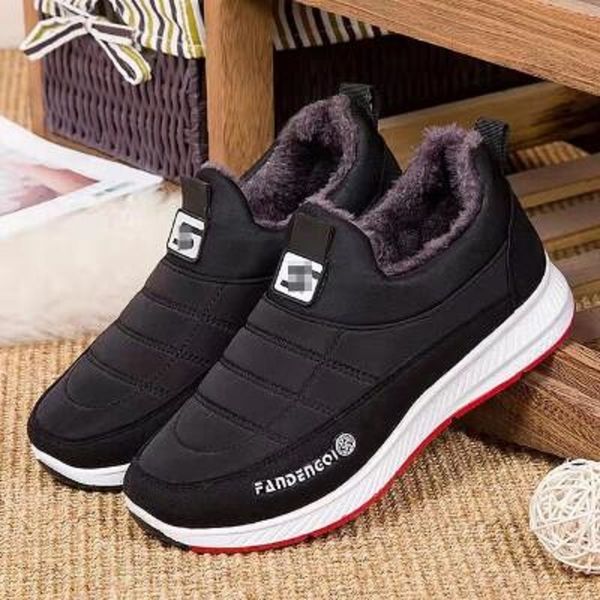 2022 winter snow boots womens shoes warm plush fur ankle boot female slip on flat casual shoe waterproof women sneakers, Black
2022 winter snow boots womens shoes warm plush fur ankle boot female slip on flat casual shoe waterproof women sneakers, Black