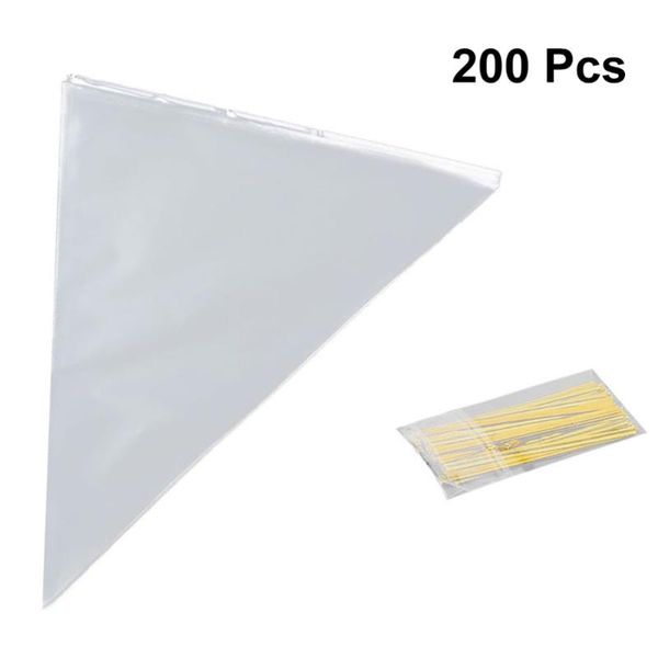 200 pcs cellophane bags opp triangle bags cellophane treat with cable ties (13 x 25cm)
200 pcs cellophane bags opp triangle bags cellophane treat with cable ties (13 x 25cm)