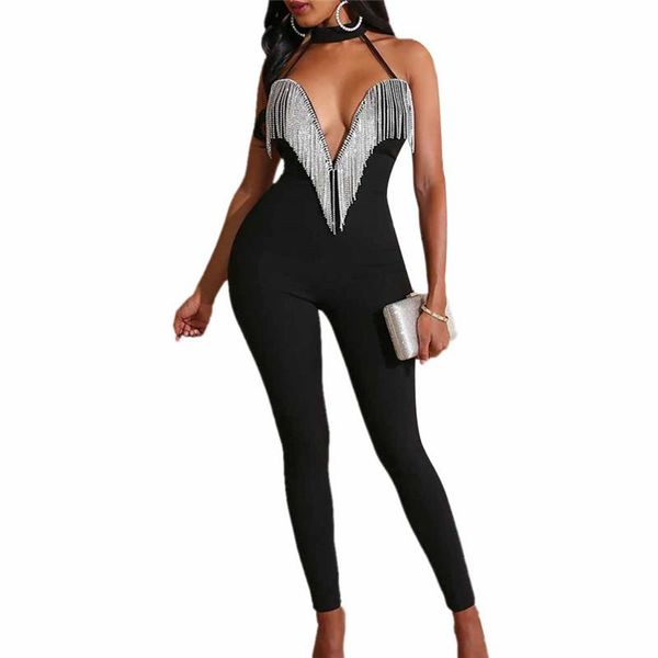 women's jumpsuits & rompers women jumpsuit romper long sleeve playsuit clubwear trousers deep v tassel skinny outfit, Black;white
women's jumpsuits & rompers women jumpsuit romper long sleeve playsuit clubwear trousers deep v tassel skinny outfit, Black;white