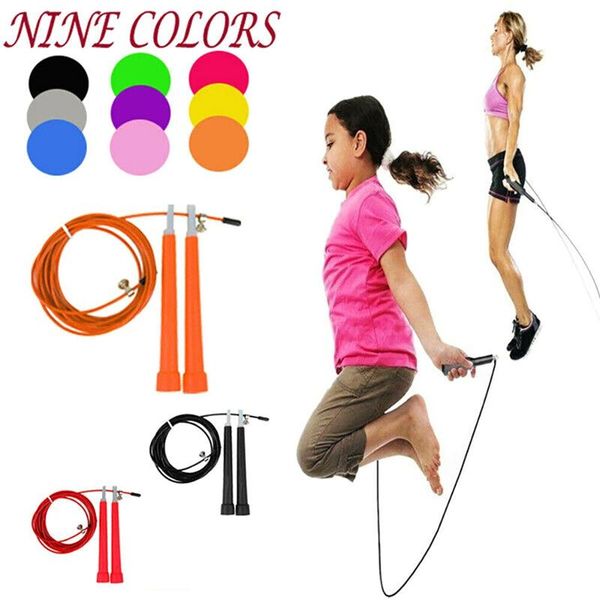jump ropes w 3 meters steel wire skipping skip bearings rapid speed adjustable rope fitnesss equipment exercise workout foot unisex
jump ropes w 3 meters steel wire skipping skip bearings rapid speed adjustable rope fitnesss equipment exercise workout foot unisex