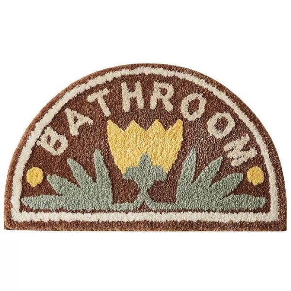 carpets ins simple semi-circular absorbent bathroom floor mats, thick non-slip carpets, toilet cute styles and bright colors
carpets ins simple semi-circular absorbent bathroom floor mats, thick non-slip carpets, toilet cute styles and bright colors