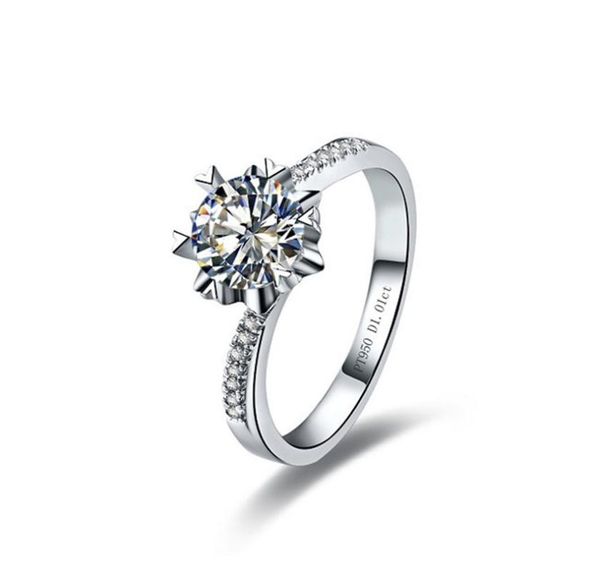 cluster rings 1ct round certified moissanite diamond engagement ring fine pure white gold 14karat au585 fabulous jewelry valuable gift, Golden;silver
cluster rings 1ct round certified moissanite diamond engagement ring fine pure white gold 14karat au585 fabulous jewelry valuable gift, Golden;silver