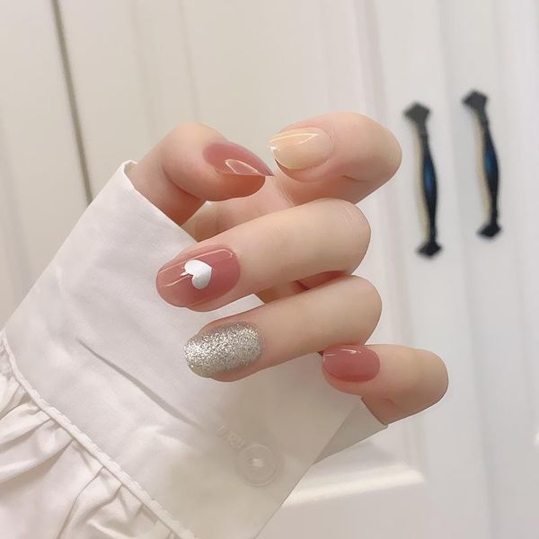 nail gel fake nails short round head bean paste powder love stickers finished 24 pcs with glue, Red;pink
nail gel fake nails short round head bean paste powder love stickers finished 24 pcs with glue, Red;pink