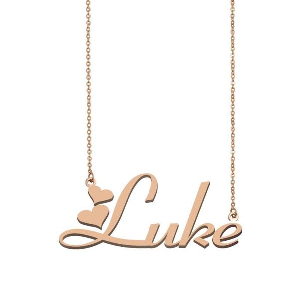 pendant necklaces luke name necklace , custom for women girls friends birthday wedding christmas mother days gift, Silver
pendant necklaces luke name necklace , custom for women girls friends birthday wedding christmas mother days gift, Silver