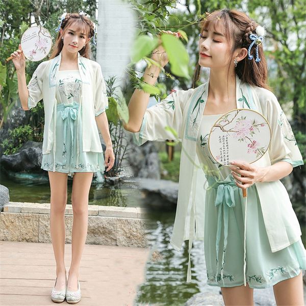 2021 new lady spring casual hanfu fashion traditional chinese costumes ancient retro dance woman embroidery 3pcs clothing set zki1, Black;red
2021 new lady spring casual hanfu fashion traditional chinese costumes ancient retro dance woman embroidery 3pcs clothing set zki1, Black;red
