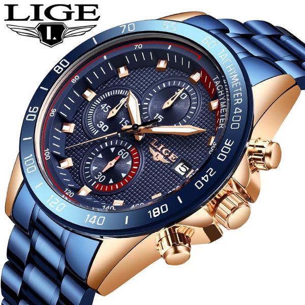 wristwatches lige watch men fashion sport quartz clock mens watches calendar business waterproof relogio masculino, Slivery;brown
wristwatches lige watch men fashion sport quartz clock mens watches calendar business waterproof relogio masculino, Slivery;brown