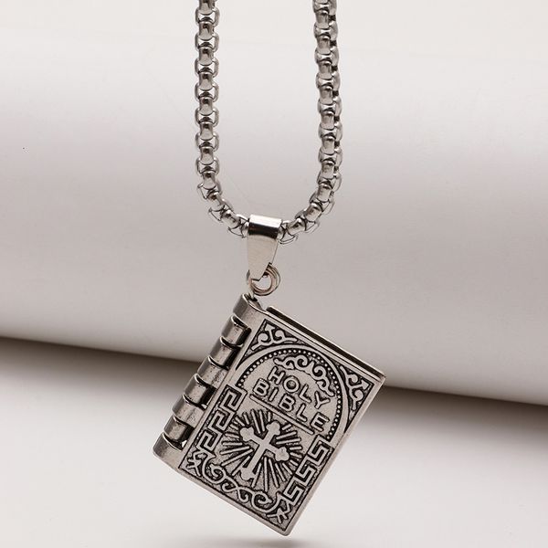 jewelry hip hop fashion necklace men and women can open the book pendant lovers clavicle chain, Silver
jewelry hip hop fashion necklace men and women can open the book pendant lovers clavicle chain, Silver