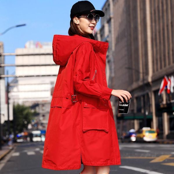 2021 women spring autumn new fashion casual loose trench coat female hooded pockets outerwear ladies wild windbreaker l07cn9o, Tan;black
2021 women spring autumn new fashion casual loose trench coat female hooded pockets outerwear ladies wild windbreaker l07cn9o, Tan;black