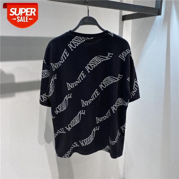 t shirt men's summer short-sleeved letter printing round neck loose trend personality b2dab2261 #zk40, White;black
t shirt men's summer short-sleeved letter printing round neck loose trend personality b2dab2261 #zk40, White;black