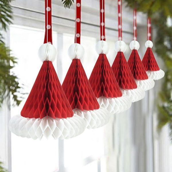 decorative objects & figurines christmas hats paper flower pendants parties honeycomb flowers santa
decorative objects & figurines christmas hats paper flower pendants parties honeycomb flowers santa