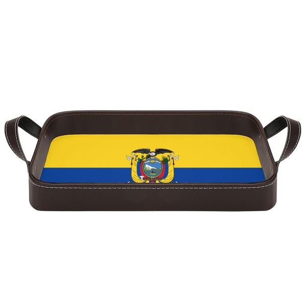 dishes & plates ecuador national flag nocth pu leather decorative serving tray with handles for home office restaurant coffee shop
dishes & plates ecuador national flag nocth pu leather decorative serving tray with handles for home office restaurant coffee shop