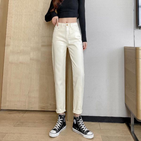 women's jeans high waist was thin autumn loose straight harlan casual daddy pants nine cargo women, Blue
women's jeans high waist was thin autumn loose straight harlan casual daddy pants nine cargo women, Blue