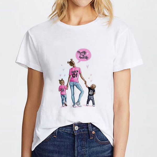 2021 new summer t shirt women mother's love female tee super mama funny tshirt fashion clothes harajuku white kawaii t-shirts
2021 new summer t shirt women mother's love female tee super mama funny tshirt fashion clothes harajuku white kawaii t-shirts