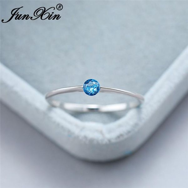 wedding rings simple fashion engagement ring vintage silver color black crystal minimalist aqua blue zircon thin for women, Slivery;golden
wedding rings simple fashion engagement ring vintage silver color black crystal minimalist aqua blue zircon thin for women, Slivery;golden