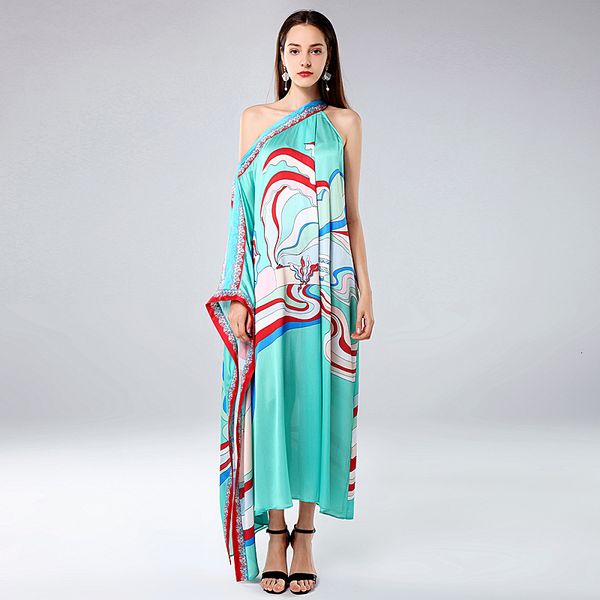 long dress spring summer new women's fashion party beach vintage elegant chic loose print chiffon dresses j9vr, Black;gray
long dress spring summer new women's fashion party beach vintage elegant chic loose print chiffon dresses j9vr, Black;gray