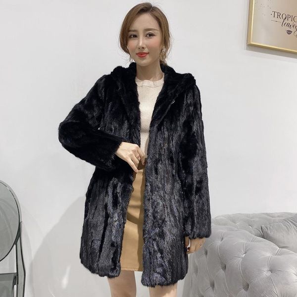 women's fur & faux style ol black mink coat large 5xl winter medium length jacket thick warm outwear with hooded overcoat
women's fur & faux style ol black mink coat large 5xl winter medium length jacket thick warm outwear with hooded overcoat