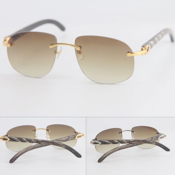 new rimless 8100928 men sunglasses genuine natural original black flower buffalo horn rimless glasses fashion accessories sun glasses, White;black
new rimless 8100928 men sunglasses genuine natural original black flower buffalo horn rimless glasses fashion accessories sun glasses, White;black