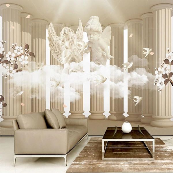 wallpapers custom 3d po european stone carving roman column angel dove wallpaper for bedroom living room large murals non-woven paper
wallpapers custom 3d po european stone carving roman column angel dove wallpaper for bedroom living room large murals non-woven paper