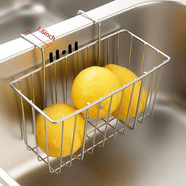storage bottles & jars sink rack hanging rustproof caddy kitchen organizer with hook stainless steel sponge soap drain
storage bottles & jars sink rack hanging rustproof caddy kitchen organizer with hook stainless steel sponge soap drain