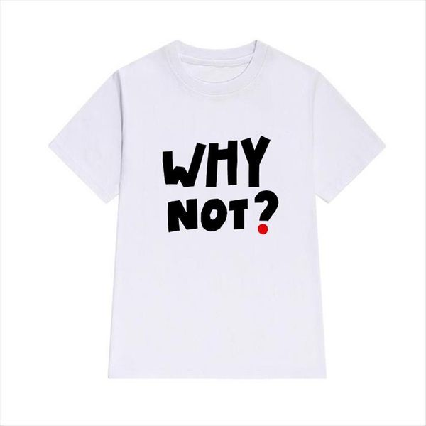 why not letter print casual womens t shirt funny harajuku tshirts tees round neck camisetas mujer, White
why not letter print casual womens t shirt funny harajuku tshirts tees round neck camisetas mujer, White