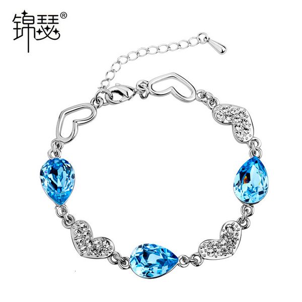 bangles bracelet jinse sapphire crystal austria diamond handpiece fashion woman, Black
bangles bracelet jinse sapphire crystal austria diamond handpiece fashion woman, Black