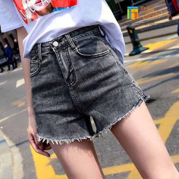 women's shorts jeans women s body building high waist leisure wide legged thin stretch clothes 2021 mesh cotton fem me plus size, White;black
women's shorts jeans women s body building high waist leisure wide legged thin stretch clothes 2021 mesh cotton fem me plus size, White;black