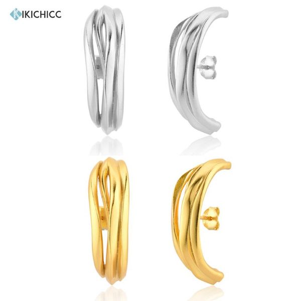 hoop & huggie kikichicc 925 sterling silver gold thick large three line circle earring womne fashion fine geometric party jewelry 2021 clips, Golden;silver
hoop & huggie kikichicc 925 sterling silver gold thick large three line circle earring womne fashion fine geometric party jewelry 2021 clips, Golden;silver