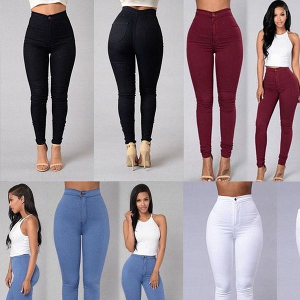 2020 selling womens jeans tights high waist stretch jeans slim pencil pants s xxl drop shipping, Blue
2020 selling womens jeans tights high waist stretch jeans slim pencil pants s xxl drop shipping, Blue