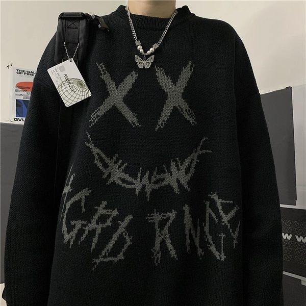 winter cartoon tabs graphic horror t-shirt female print character loose japanese sweater harajuku street t 44oa, White;black
winter cartoon tabs graphic horror t-shirt female print character loose japanese sweater harajuku street t 44oa, White;black