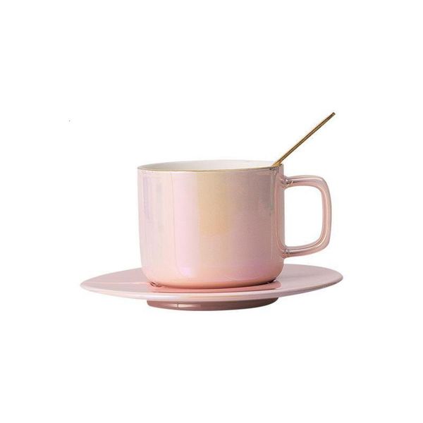 creative electroplating colorful ceramic coffee mugs simple gold rim pearl glaze mug matching coffee cup and saucer
creative electroplating colorful ceramic coffee mugs simple gold rim pearl glaze mug matching coffee cup and saucer
